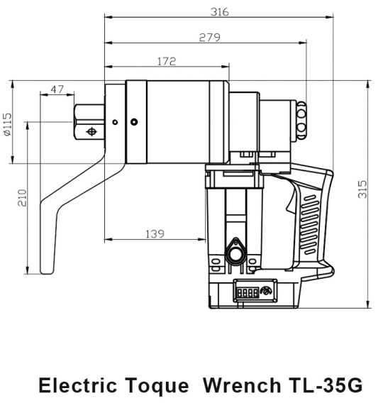 ELECTRIC TORQUE WRENCH TL-35G
